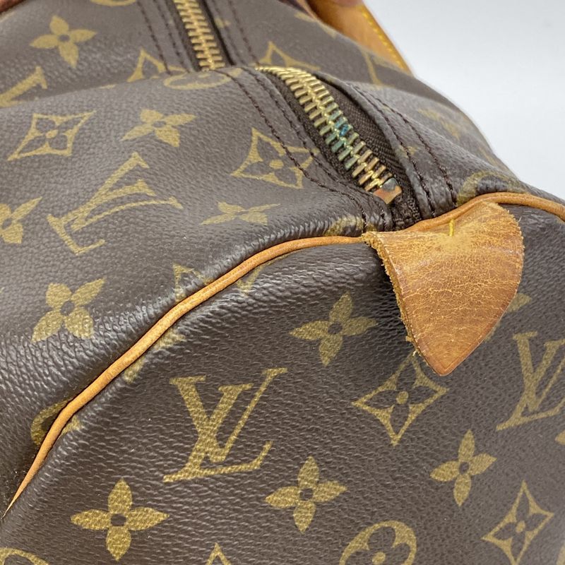 Louis Vuitton Boston Bag Monogram Keepall 45 M41428 Brown Men Women Unisex