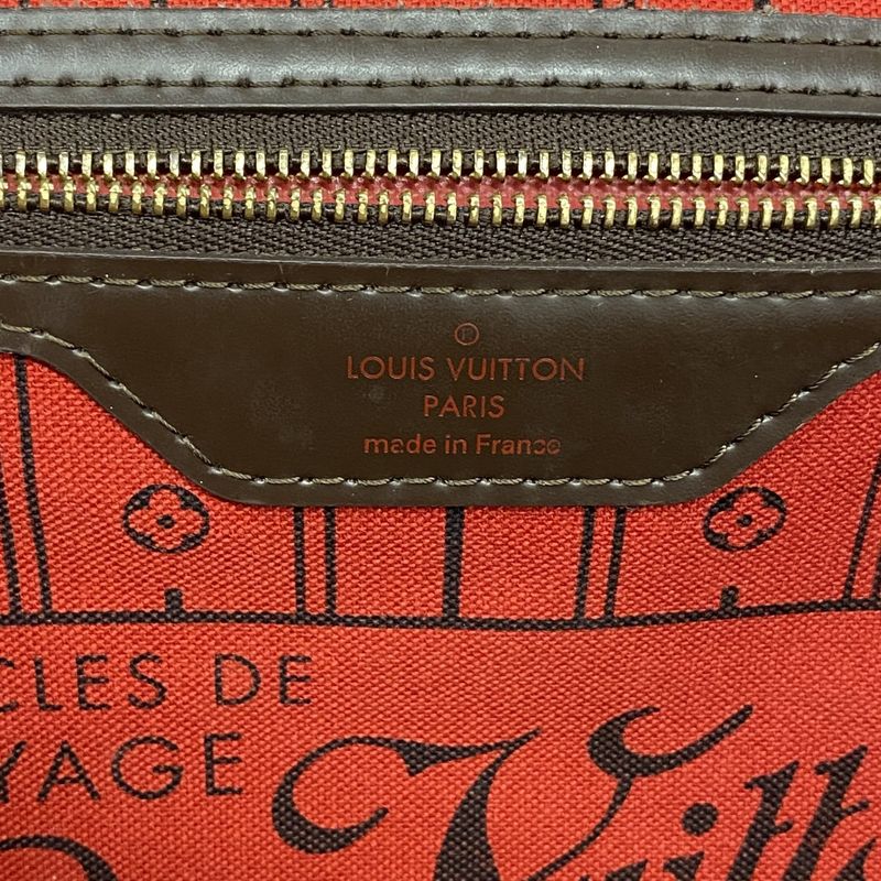 Louis Vuitton Damier Neverfull GM N51106 Ebene Womens Tote Bag