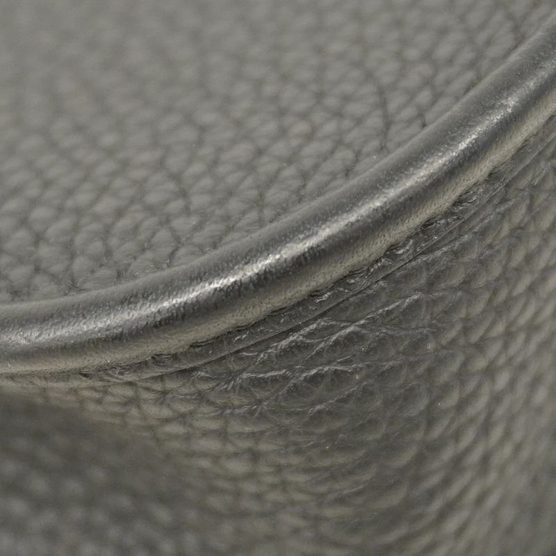 Hermes Shoulder Bag Evelyn TPM Taurillon Cles Mance Black Gold Hardware W