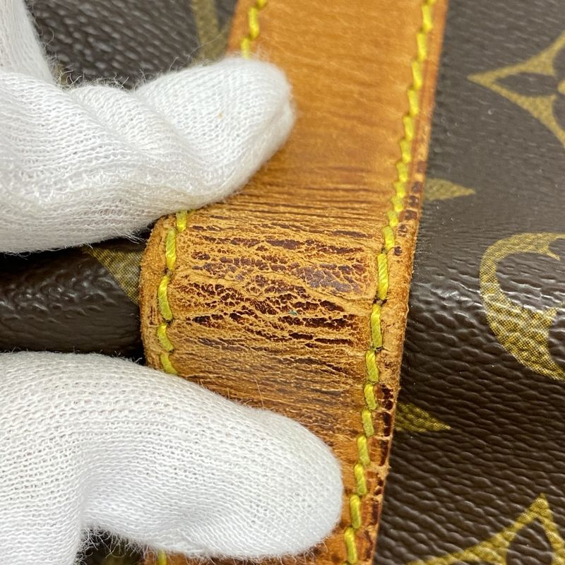 Louis Vuitton Boston Bag Monogram Keepall 55 M41424 Brown Men Women Unisex