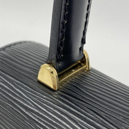 Louis Vuitton Epi Malesherbes Handbag M52372 Noir Black Women