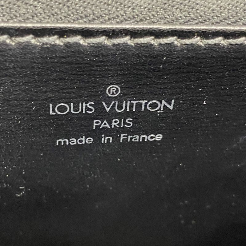 Louis Vuitton Epi Malesherbes Handbag M52372 Noir Black Women