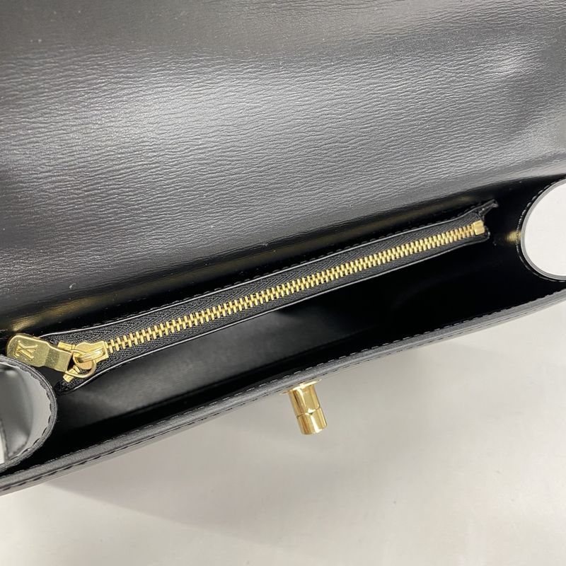 Louis Vuitton Epi Malesherbes Handbag M52372 Noir Black Women