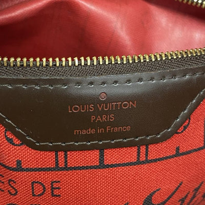 Louis Vuitton Damier Neverfull PM N51109 Ebene Womens Tote Bag