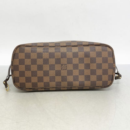 Louis Vuitton Damier Neverfull PM N51109 Ebene Womens Tote Bag