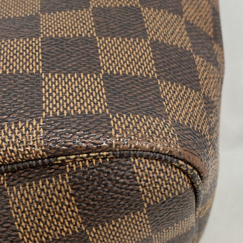 Louis Vuitton Damier Neverfull PM N51109 Ebene Womens Tote Bag