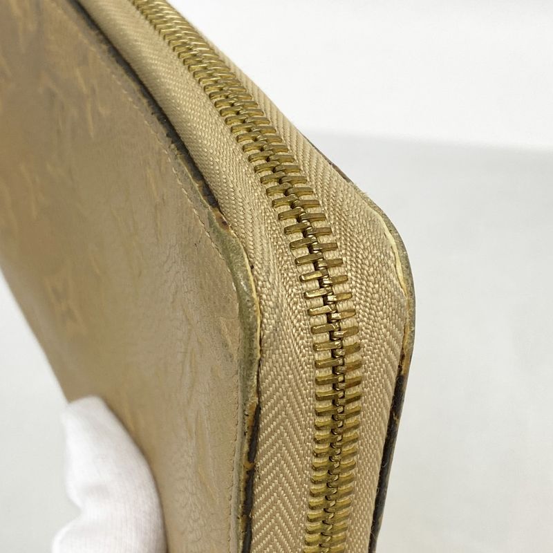 Louis Vuitton Long Wallet Monogram/empreinte Zippy Wallet M60746 Dune Ladies