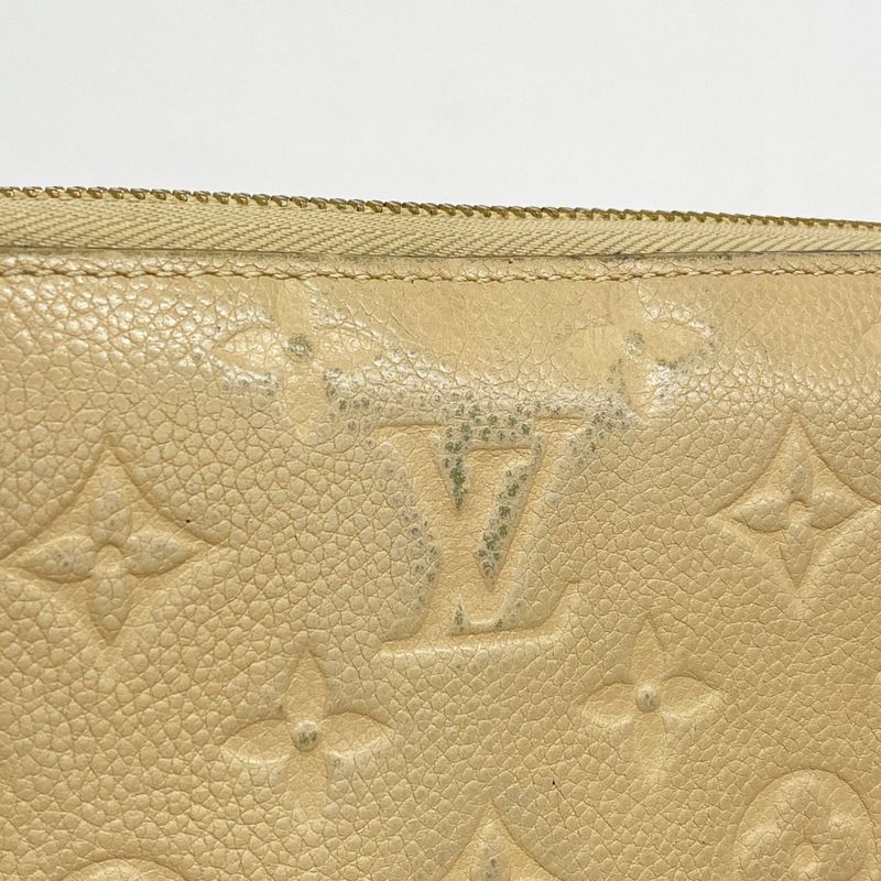 Louis Vuitton Long Wallet Monogram/empreinte Zippy Wallet M60746 Dune Ladies