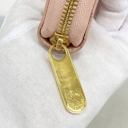 Louis Vuitton Damier Azure Zippy Wallet N63503 White Rose Ballerine Ladies