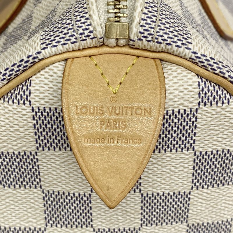 Louis Vuitton Handbag Damier Azure Speedy 25 N41534 White Women's