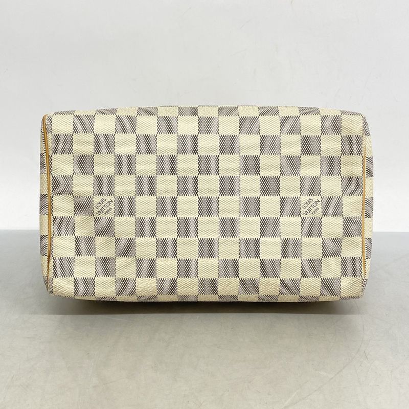 Louis Vuitton Handbag Damier Azure Speedy 25 N41534 White Women's