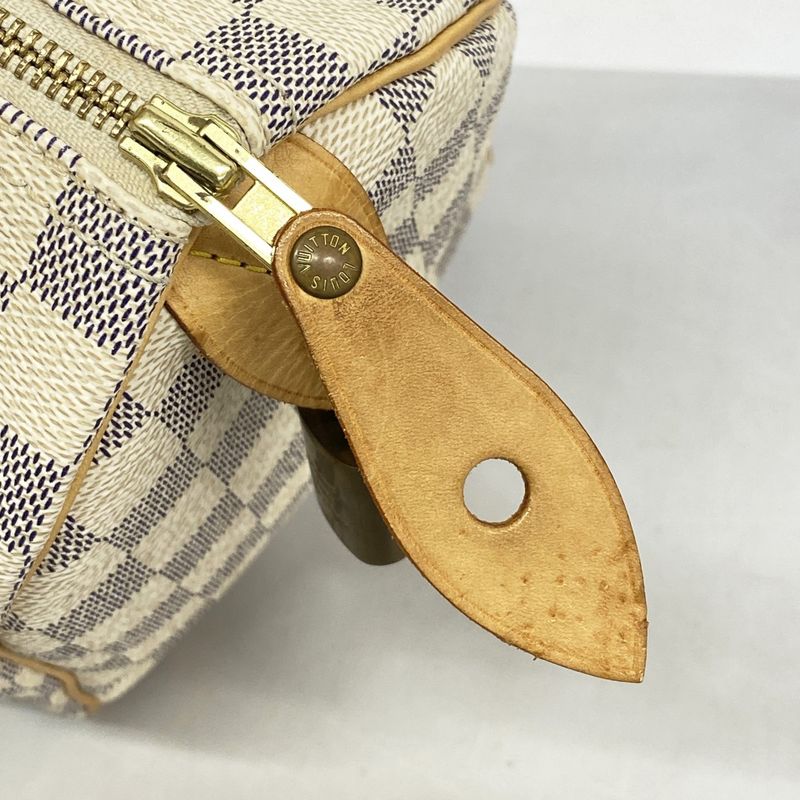 Louis Vuitton Handbag Damier Azure Speedy 25 N41534 White Women's