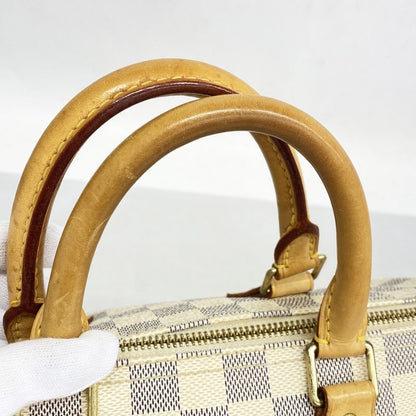 Louis Vuitton Handbag Damier Azure Speedy 25 N41534 White Women's