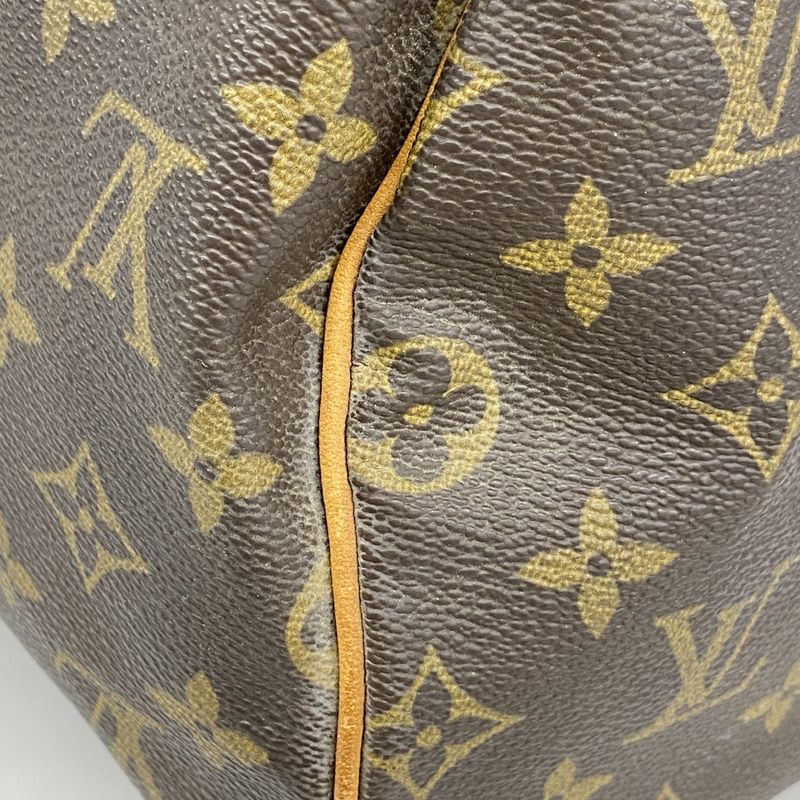 Louis Vuitton Handbag Monogram Speedy 30 M41108 Brown Ladies