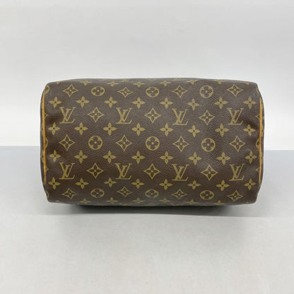 Louis Vuitton Handbag Monogram Speedy 30 M41108 Brown Ladies