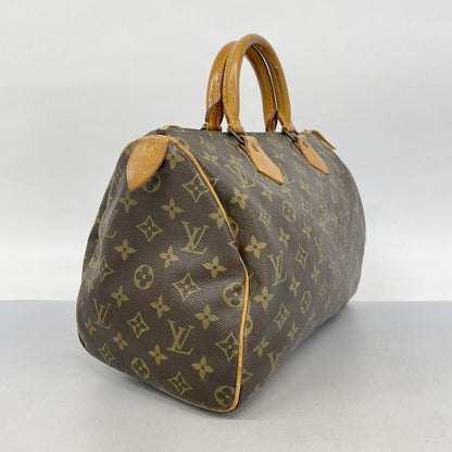 Louis Vuitton Handbag Monogram Speedy 30 M41108 Brown Ladies