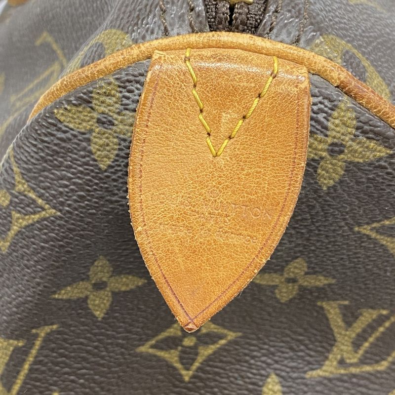 Louis Vuitton Handbag Monogram Speedy 30 M41108 Brown Ladies