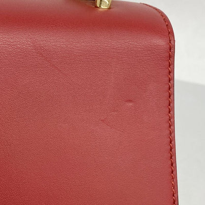 Gucci Shoulder Bag GG Supreme Padlock 409486 PVC Red Navy Beige Gold Hardware