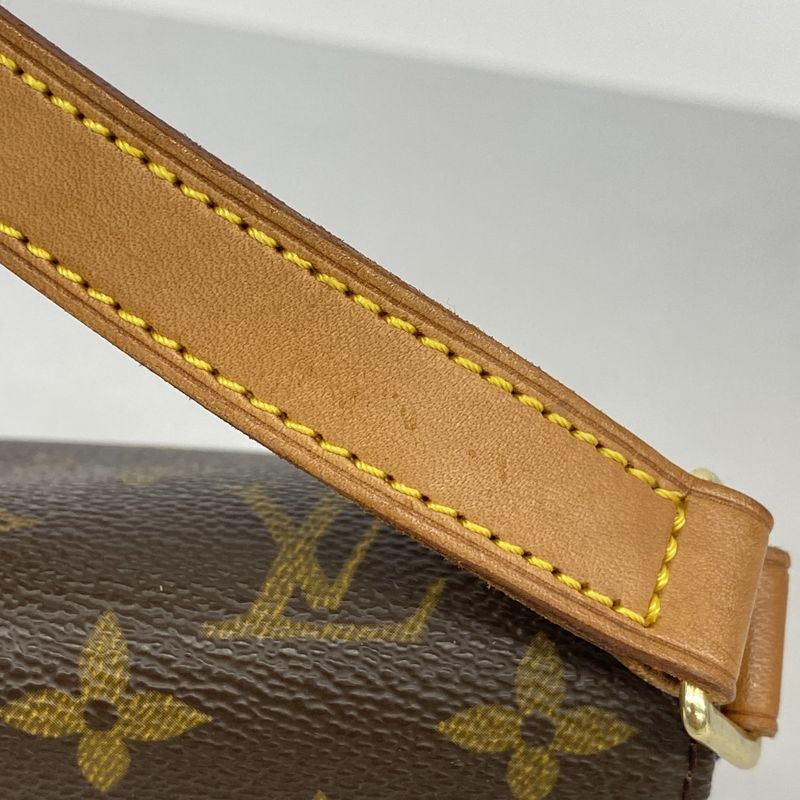 Louis Vuitton Shoulder Bag Monogram Musette Tango Short Strap M51257 Brown