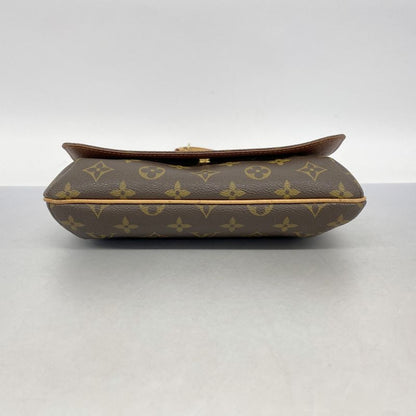 Louis Vuitton Shoulder Bag Monogram Musette Tango Short Strap M51257 Brown