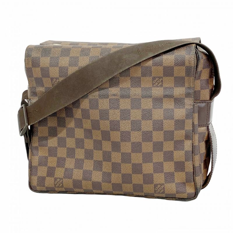 Louis Vuitton Damier Naviglio Shoulder Bag N45255 Ebene Womens