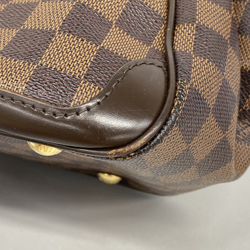 Louis Vuitton Damier Verona MM N41117 Ebène Women's Handbag