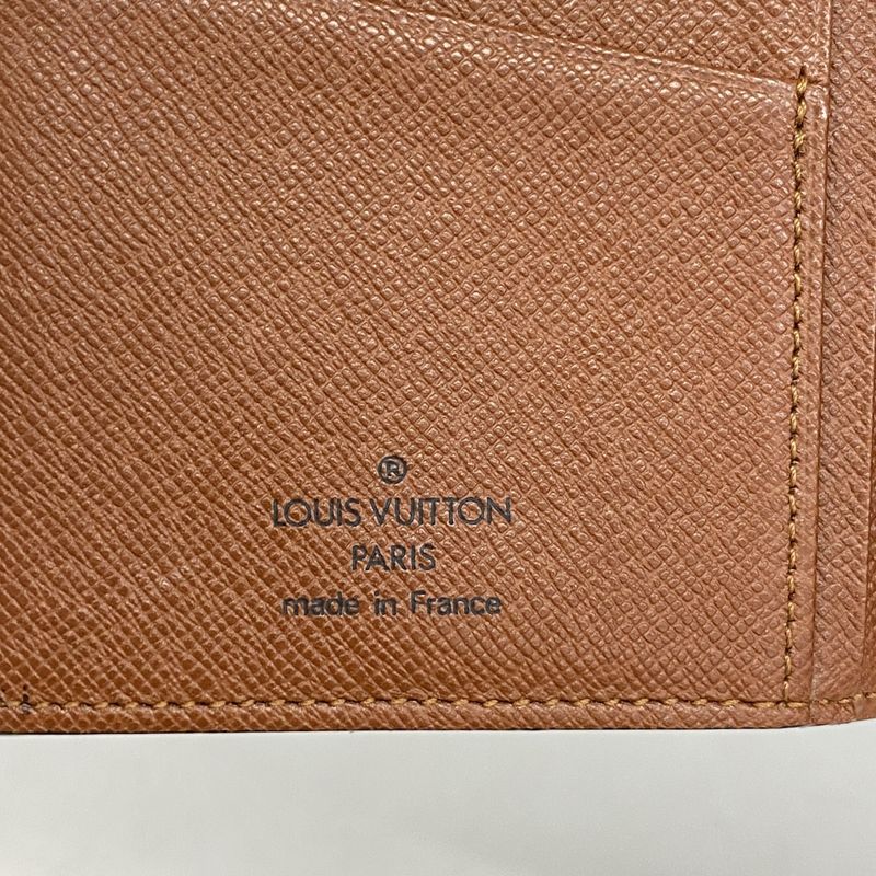 Louis Vuitton Long Wallet Monogram Porte Barrule Carte Cles Di M61823 Brown Men