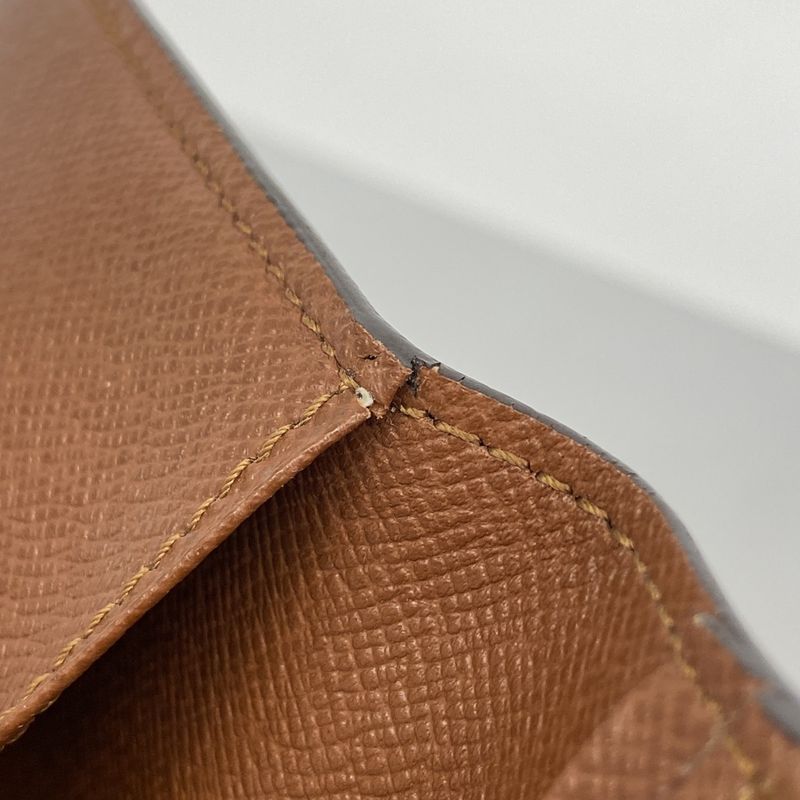 Louis Vuitton Long Wallet Monogram Porte Barrule Carte Cles Di M61823 Brown Men