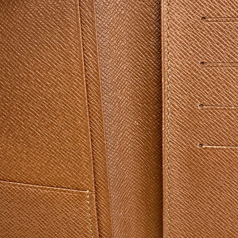 Louis Vuitton Long Wallet Monogram Porte Barrule Carte Cles Di M61823 Brown Men