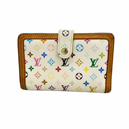Louis Vuitton Wallet Monogram Multicolor Portefeuille Viennois M92987 Bronze