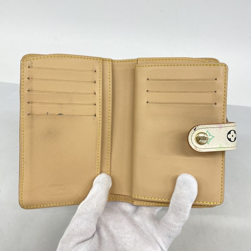 Louis Vuitton Wallet Monogram Multicolor Portefeuille Viennois M92987 Bronze