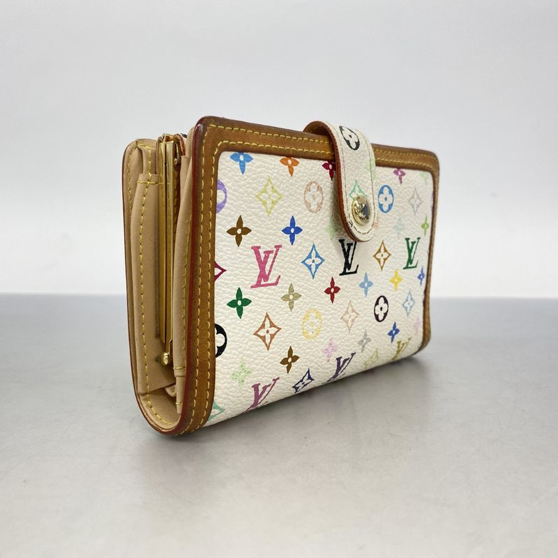 Louis Vuitton Wallet Monogram Multicolor Portefeuille Viennois M92987 Bronze