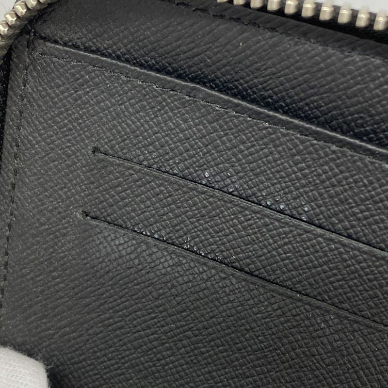 Louis Vuitton Epi Damier Graphite Zippy Organizer M69541 Black Men's Long Wallet