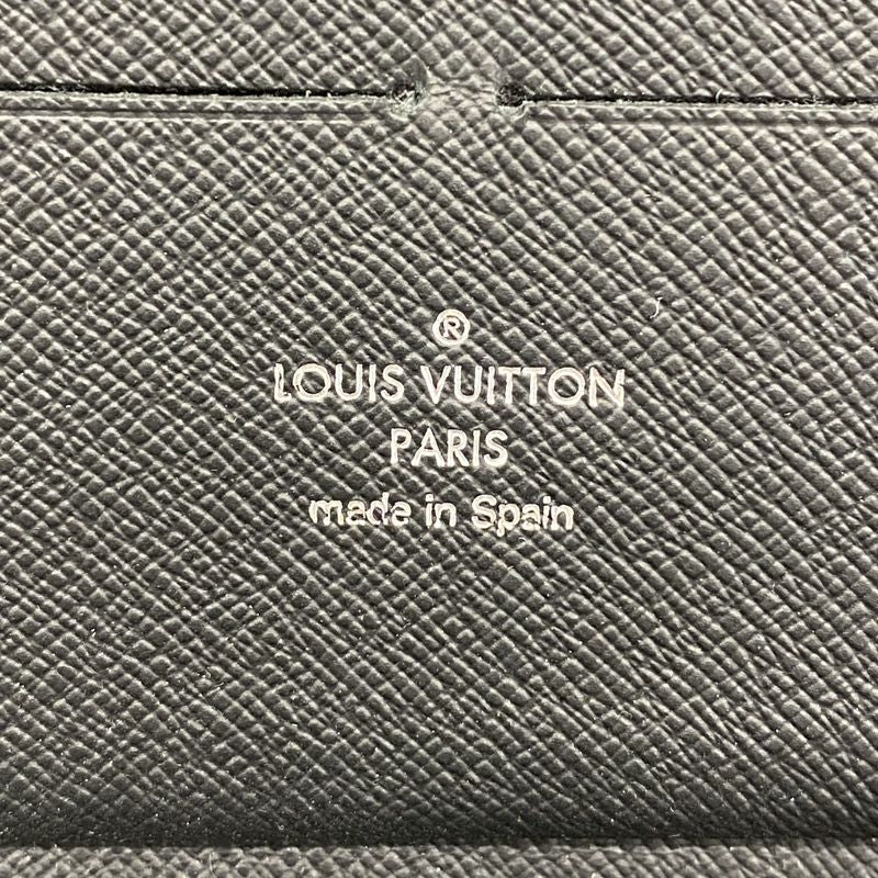 Louis Vuitton Epi Damier Graphite Zippy Organizer M69541 Black Men's Long Wallet