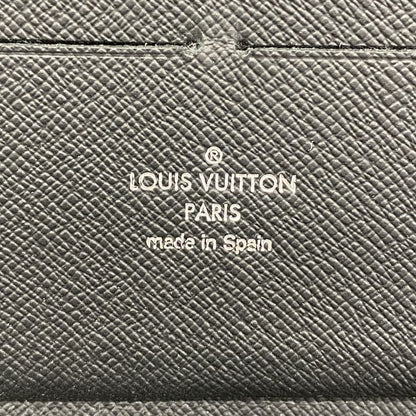 Louis Vuitton Epi Damier Graphite Zippy Organizer M69541 Black Men's Long Wallet