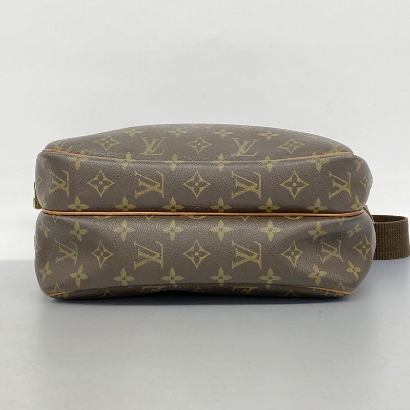 Louis Vuitton Shoulder Bag Monogram Reporter PM M45254 Brown Ladies