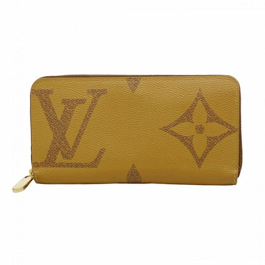 Louis Vuitton Long Wallet Monogram Giant Reverse Zippy Wallet M69353 Brown Men