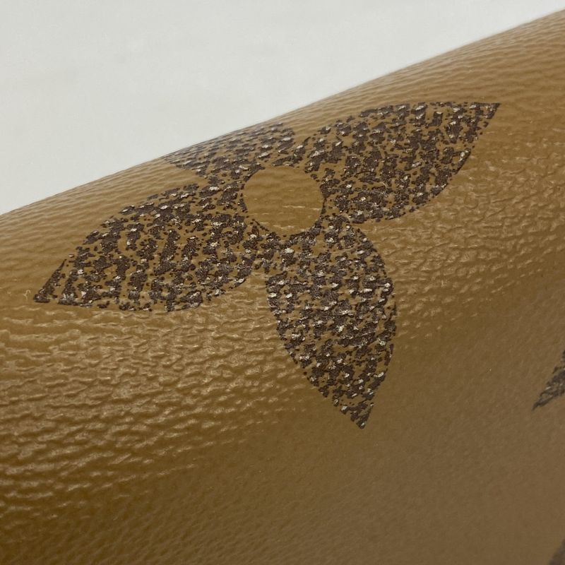 Louis Vuitton Long Wallet Monogram Giant Reverse Zippy Wallet M69353 Brown Men