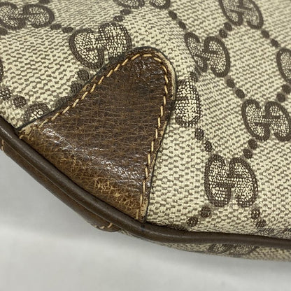 Gucci Shoulder Bag GG Supreme/sherry Line 39 02 026 PVC Brown Gold Hardware