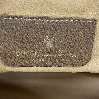 Gucci Shoulder Bag GG Supreme/sherry Line 39 02 026 PVC Brown Gold Hardware