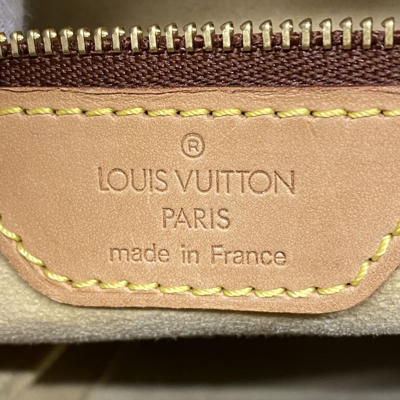 Louis Vuitton Shoulder Bag Monogram Looping GM M51145 Brown Ladies