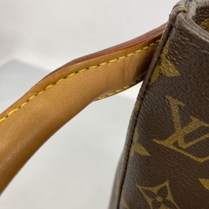 Louis Vuitton Shoulder Bag Monogram Looping GM M51145 Brown Ladies