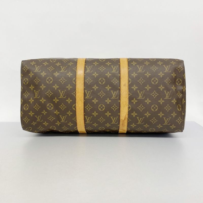 Louis Vuitton Boston Bag Monogram Keepall 50 M41426 Brown Men Women Unisex