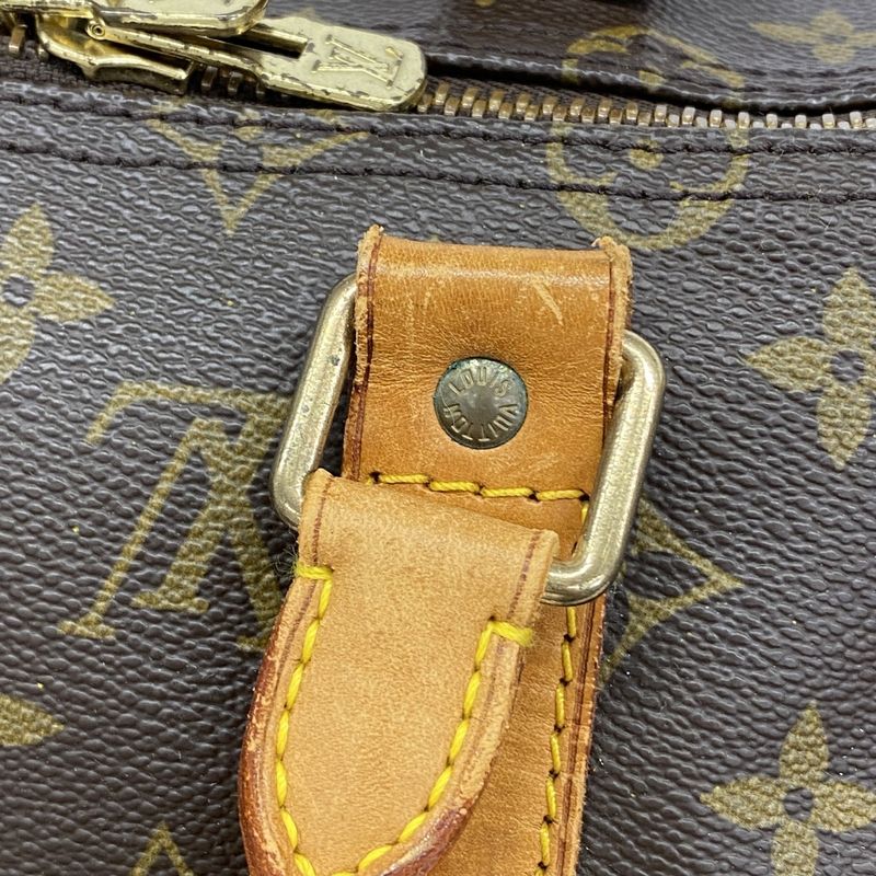 Louis Vuitton Boston Bag Monogram Keepall 50 M41426 Brown Men Women Unisex