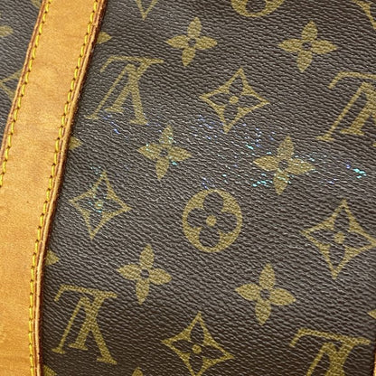 Louis Vuitton Boston Bag Monogram Keepall 50 M41426 Brown Men Women Unisex