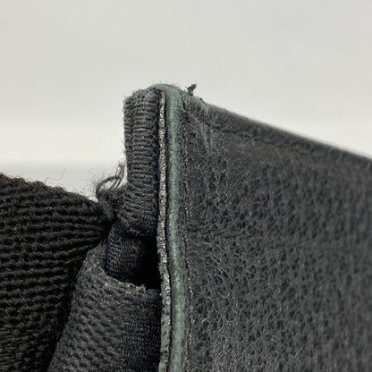 Gucci Waist Bag GG Canvas 28566 Canvas Black Silver Hardware Men Women Unisex