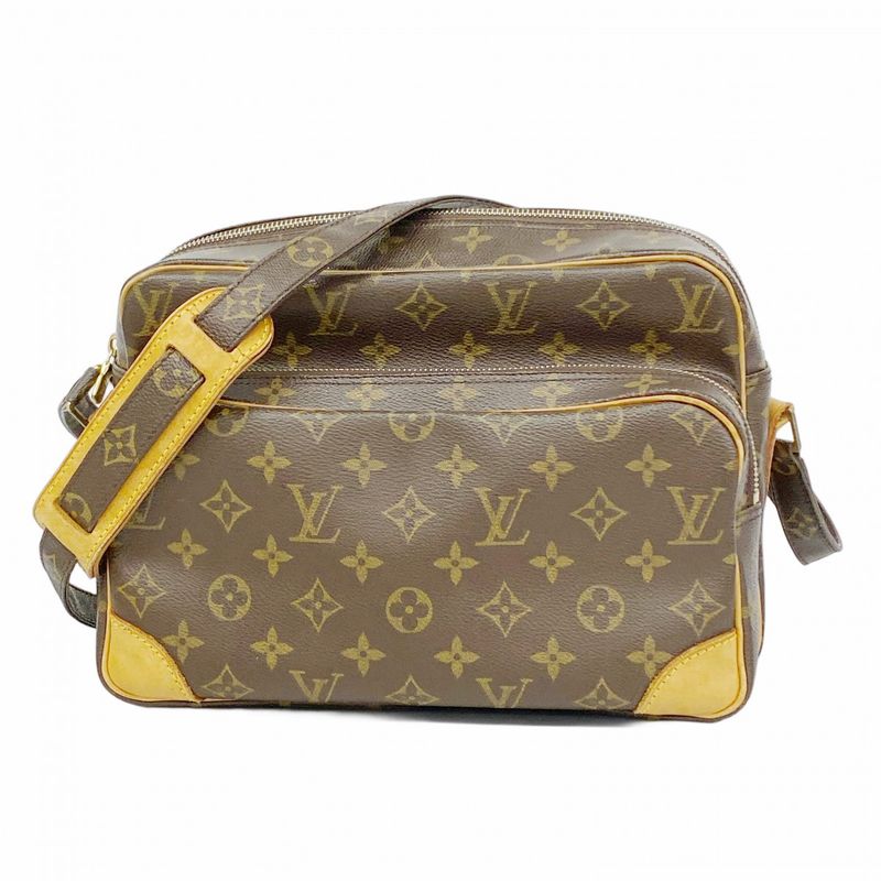 Louis Vuitton Shoulder Bag Monogram Nile M45244 Brown Ladies