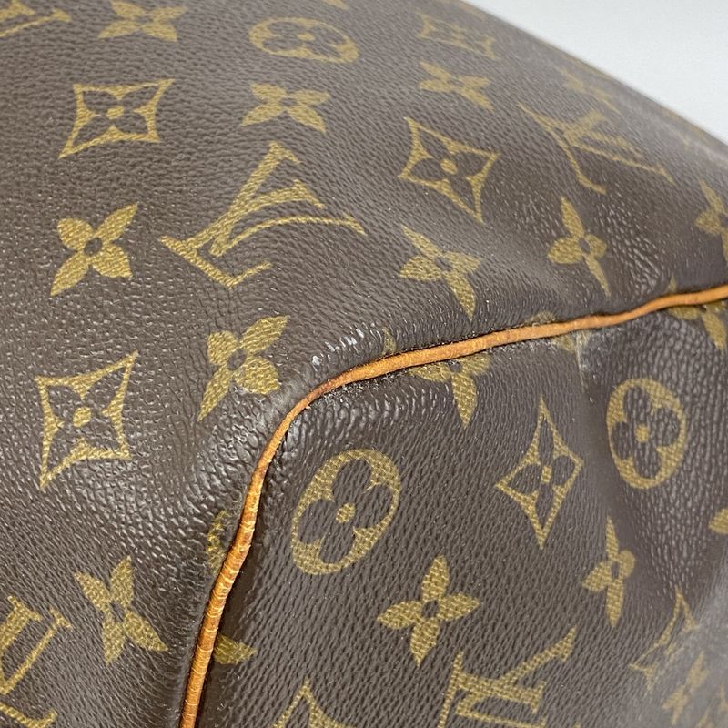 Louis Vuitton Boston Bag Monogram Keepall 45 M41428 Brown Men Women Unisex