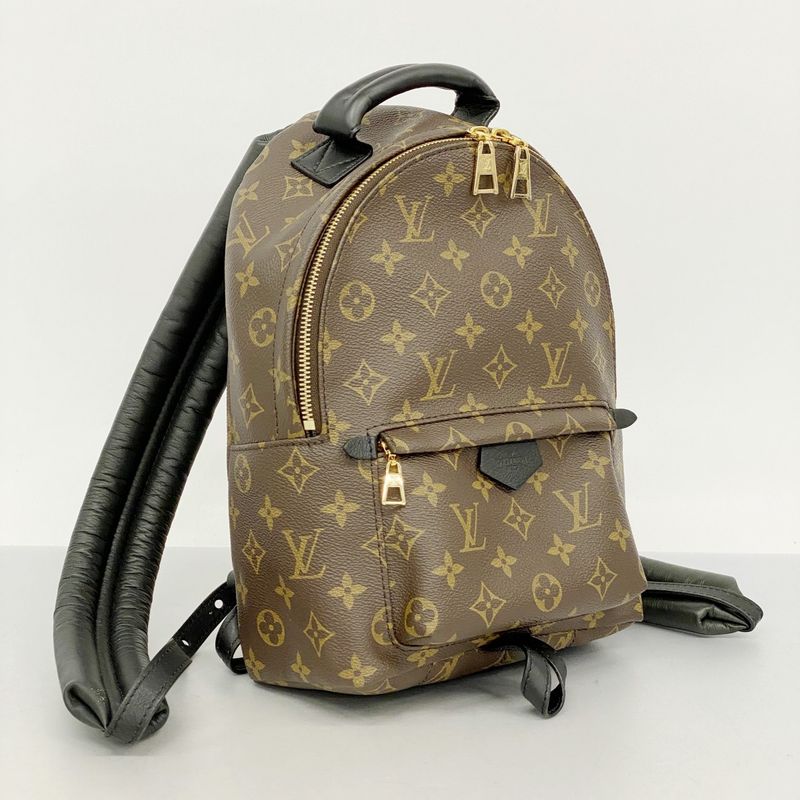 Louis Vuitton Backpack Daypack Monogram Palmsp Rings PM M44871 Brown Women's