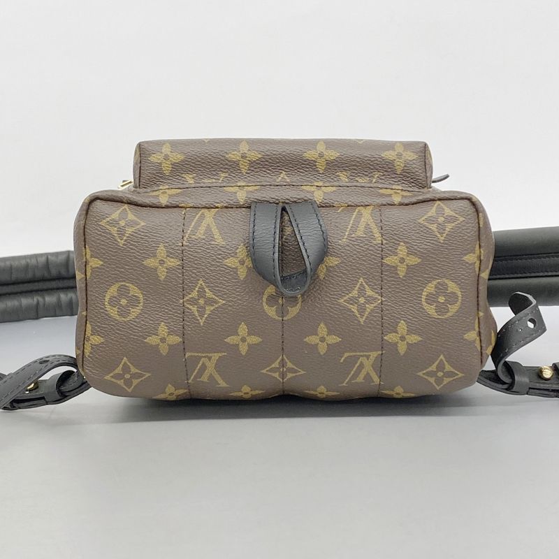 Louis Vuitton Backpack Daypack Monogram Palmsp Rings PM M44871 Brown Women's